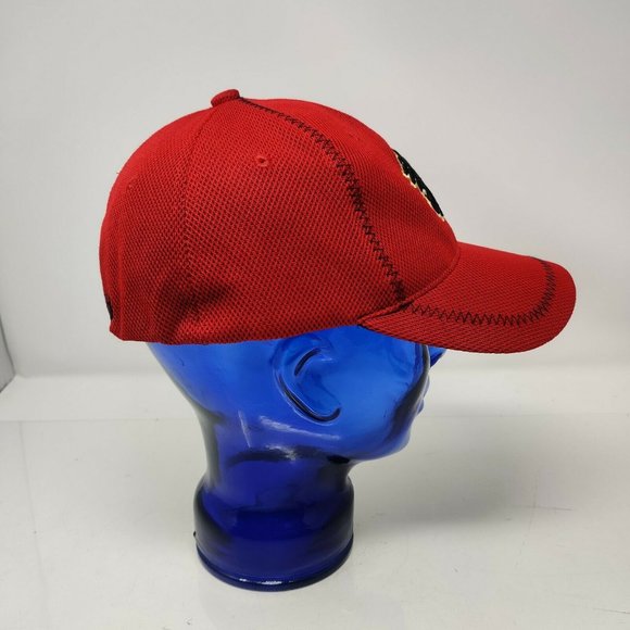 NHL Calgary Flames Molsen Canadian Red Hat Cap Baseball Fitted - Picture 5 of 8